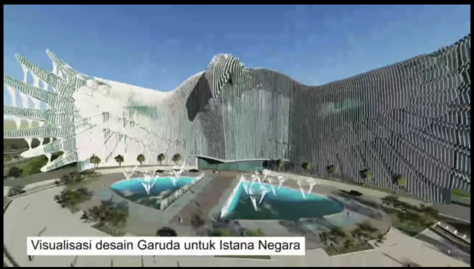 potret lawas dan kini gedung garuda