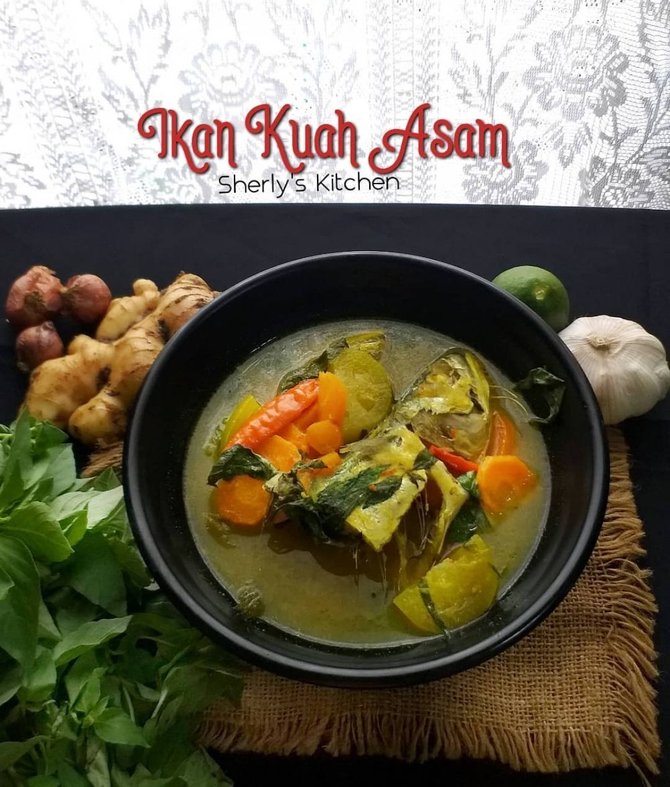 membuat ikan kuah segar