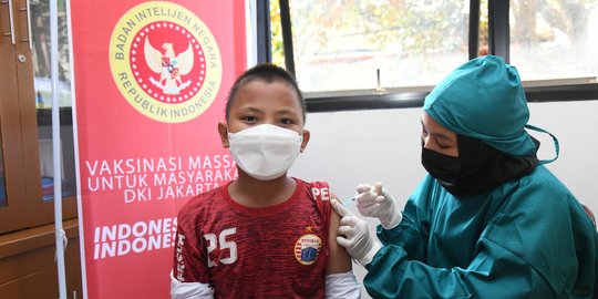 Sasar 300 Anak, BIN DKI Gelar Vaksinasi Usia 6-11 Tahun di Tiga Sekolah