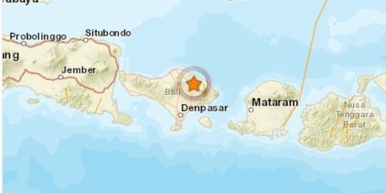 Gempa Magnitudo 3,2 Guncang Karangasem Bali