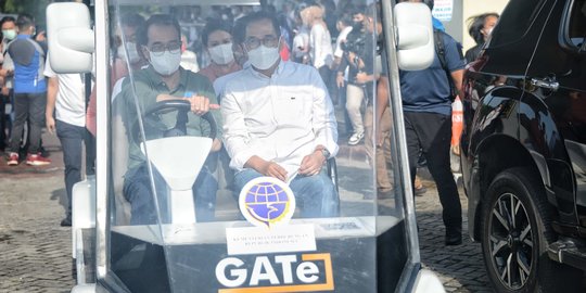 Menhub Jajal Mobil Listrik Buatan Anak Bangsa, Dipakai Saat KTT G20 Bali 2022