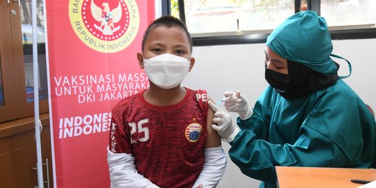 Vaksinasi Anak 6-11 Tahun Mulai Digelar di Sleman