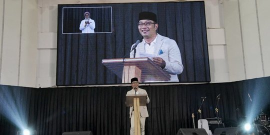 Respons Ridwan Kamil Ditanya Bursa Kandidat Capres 2024