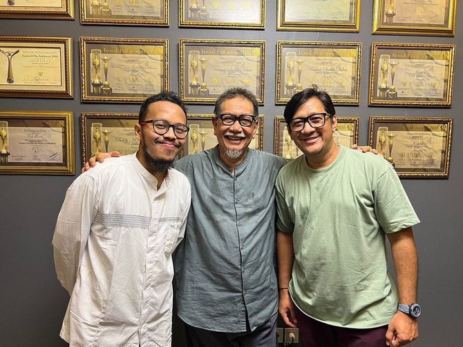 deddy mizwar bersama kipli dan andre taulany