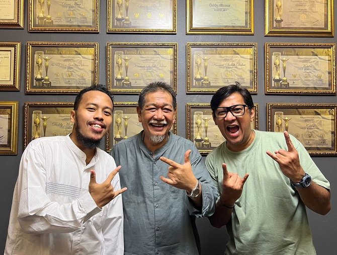 deddy mizwar bersama kipli dan andre taulany
