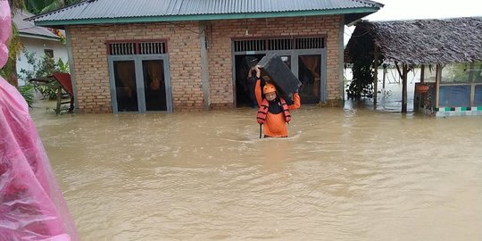 247 KK di Dua Kecamatan Kabupaten Pasaman Barat Terdampak Banjir