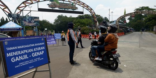 17.635 Orang Berkunjung ke Ragunan Hari Ini