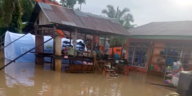 3 Hari Diguyur Hujan Deras, 9 Kecamatan di Aceh Barat dan Nagan Raya Dilanda Banjir