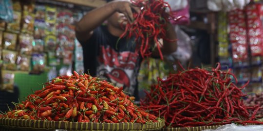 Jelang Natal, Harga Cabai Rawit Merah Meroket