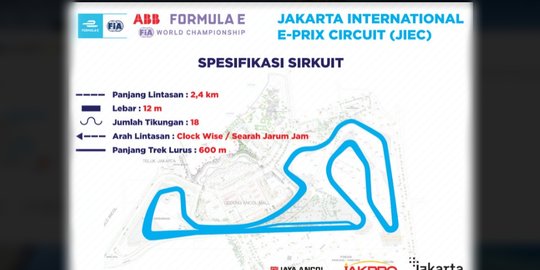 Formula E Digelar di Ancol, Kapasitas Penonton 40.000-60.000 Orang