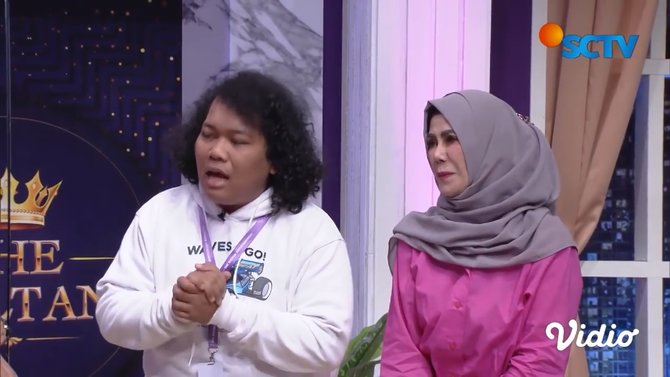 mama amy dan mama rieta serta raffi di acara the sultan