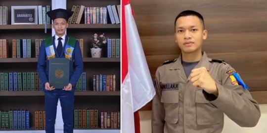 Lolos Jadi Anggota Polri, Perjalanan Hidup Pria Ini Bikin Takjub
