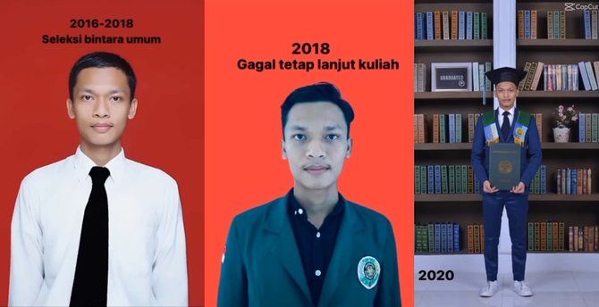 kisah perjuangan pria lolos seleksi polri