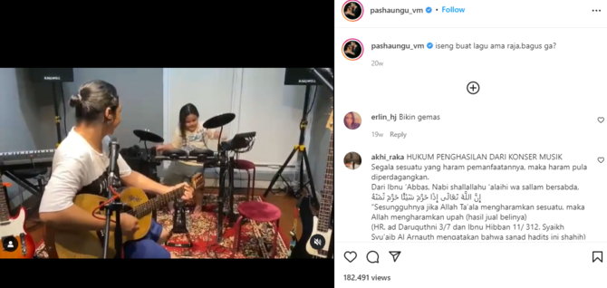 5 potret keseruan pasha ungu bareng anak main musik bareng hingga tiktokan bareng