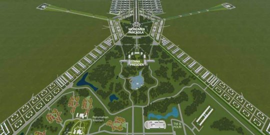 baru di kalimantan bakal jadi kota paling berkelanjutan di dunia