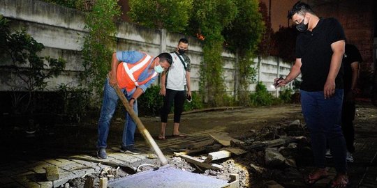 Sidak Pengerjaan Drainase Tengah Malam, Bobby Nasution Dibikin Geram karena Ini