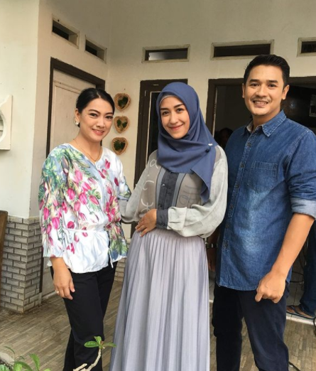 main di suara hati istri intip potret sherly dwi fitri bareng pemain lainnya