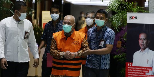 Mantan Wali Kota Banjar Herman Sutrisno Ditahan KPK
