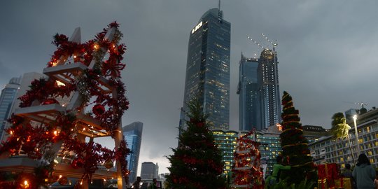 BMKG Prediksi Ibu Kota Diguyur Hujan Lebat Jelang Natal