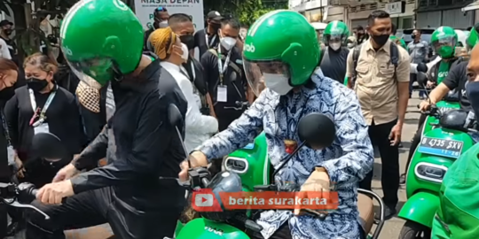 Gibran Naik Motor Sendiri, Tolak Dikawal Voorijder Jadi Sorotan