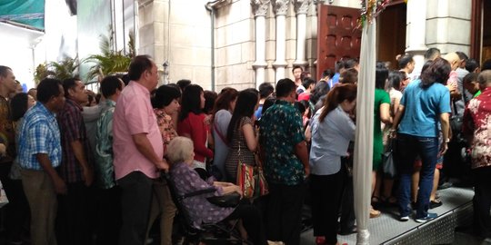 Keuskupan Agung Semarang: Umat Ikut Misa Susah Sinyal Cukup Didata