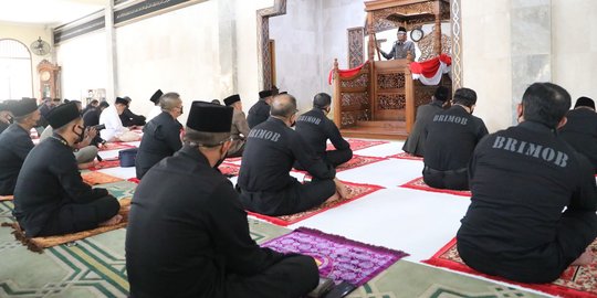 Mahfud MD Minta Personel Brimob Jaga Hawa Nafsu dan Tak Bertindak Sewenang-wenang