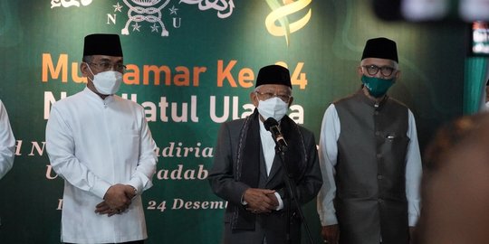 Wapres Harap Kerja Sama Pemerintah dan NU yang Dipimpin Gus Yahya Lebih Erat