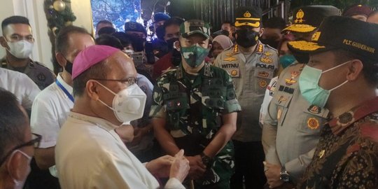 Pernah Jadi Sasaran Bom Bunuh Diri, Pengamanan Natal di Katedral Makassar Diperketat