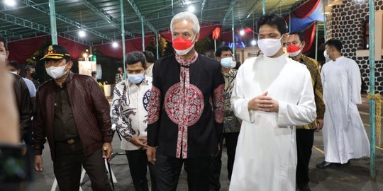 Pantau Misa Natal di Semarang, Ganjar Ungkapkan Hal Ini Tentang Toleransi