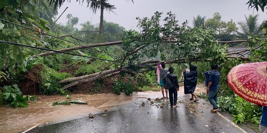 Diterjang Longsor, Jalur Garut-Tasik via Cilawu Tidak Bisa Dilewati