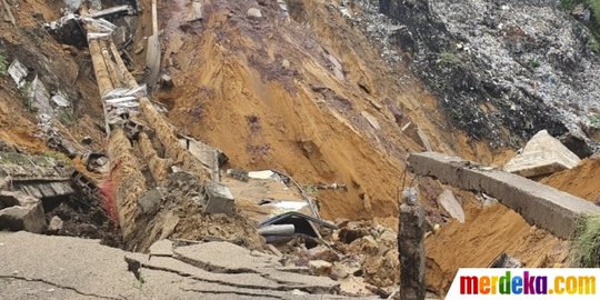 4 Rumah di Garut Tertimbun Longsor