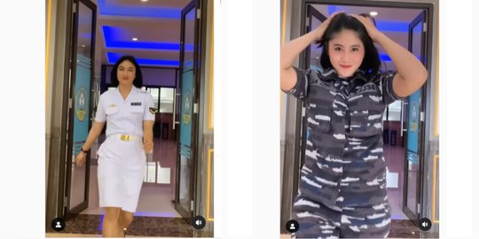 Aksi Para TNI Cantik jadi Sorotan, Pose-pose Bak Model Lagi Fashion Show