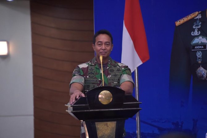 panglima tni jenderal andika berkunjung ke mabes tni al dan tni au