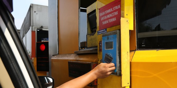 Begini Skema Dan Cara Bayar Tol Tanpa Sentuh | Merdeka.com