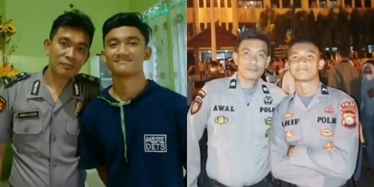 Pria Ini Dulu Mimpi Bisa Pakai Seragam Polisi Kaya Ayah, Ternyata Kini Punya Sendiri