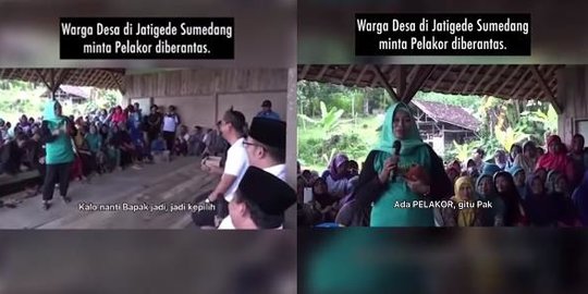 Momen Kocak Ibu-Ibu Curhat ke Ridwan Kamil Ada Pelakor di Kampungnya,Minta Diberantas