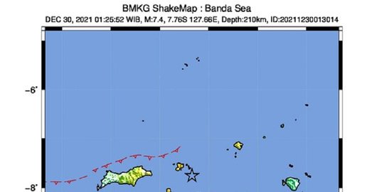 Kesaksian Warga Kupang Rasakan Gempa Maluku Barat Daya: Kursi dan Jam Dinding Goyang