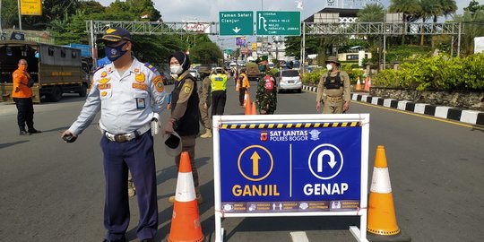 Pengalihan Lalu Lintas di Puncak Saat Malam Tahun Baru Bersifat Situasional