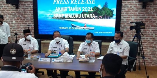 80 Persen Narkoba Beredar di Maluku Utara Masuk Lewat Jalur Laut