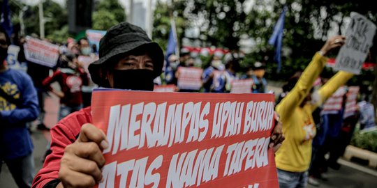 Catatan Akhir Tahun, LBH Soroti Penanganan Demo Tolak UU Cipta Kerja dan TWK KPK