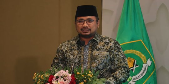 Tahun Baru 2022, Menag Ajak Masyarakat Jadikan Nilai Agama Motivasi Berbuat Kebajikan