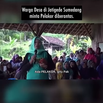 ibu ibu curhat pelakor di depan ridwan kamil