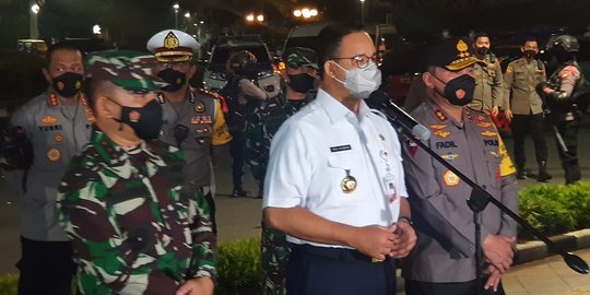 Anies Baswedan Klaim Malam Pergantian Tahun Baru di Jakarta Kondusif