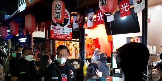 Langgar Jam Operasional Malam Tahun Baru, Food Street PIK Dibubarkan Polisi