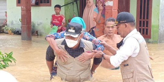 Banjir Semakin Parah, 4.000 Lebih Warga Aceh Timur Mengungsi