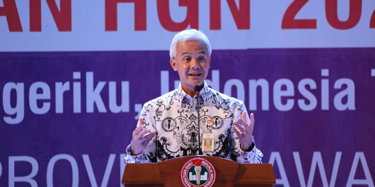 Survei BPS, Dipimpin Ganjar, Indeks Kebahagiaan Warga Jateng Naik