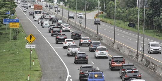 Puncak Arus Balik via Tol Tembus 137 Ribu Kendaraan