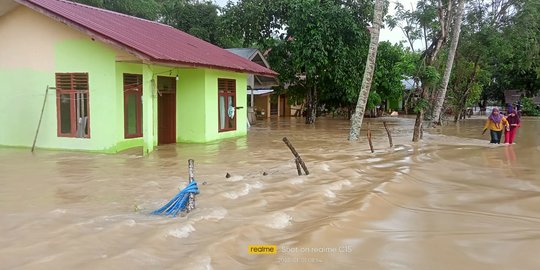 Banjir Masih Menggenangi Beberapa Kecamatan di Aceh Timur, 1 Orang Meninggal