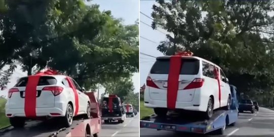 Bikin Geger, Sekdes Gajihan Berikan Hadiah Mobil Mewah saat Anaknya Ulang Tahun