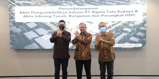 Telkom Ambil Alih Saham Sigma Tata Sadaya dan Inbreng Hyperscale Data Center